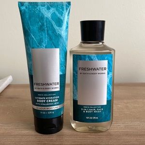 Brand new Freshwater set from Bath and Body Works